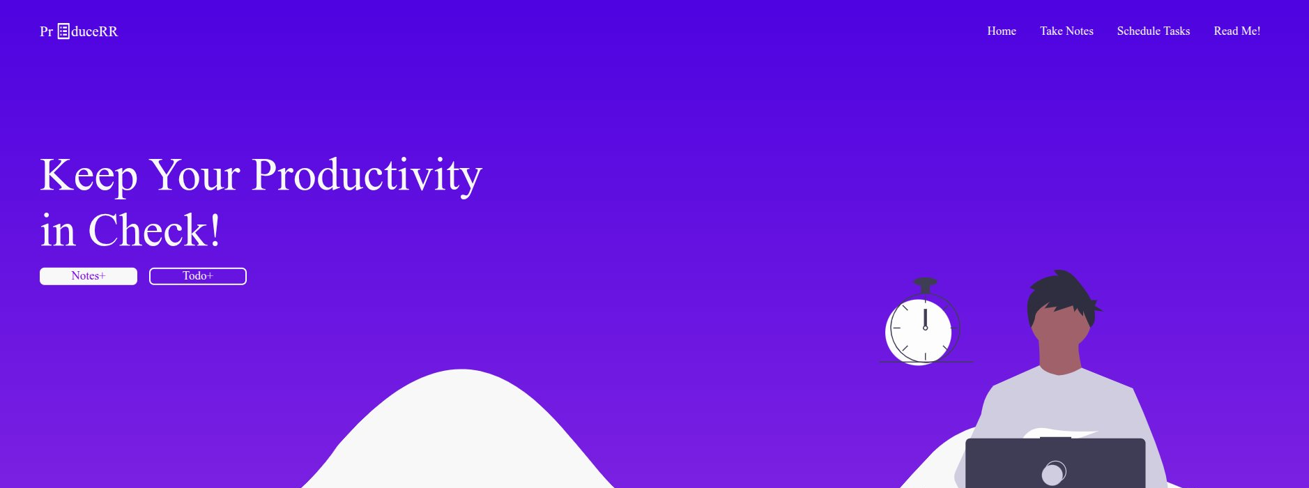 ProduceRR - Plataforma de Produtividade